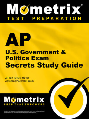 cover image of AP U.S. Government & Politics Exam Secrets Study Guide